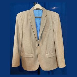 42S Camel colored Banana Republic Tailored Fit Wool Sport Coat